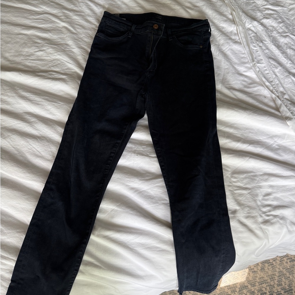 Citizens of Humanity Rocket crop high rise skinny jean in dark blue